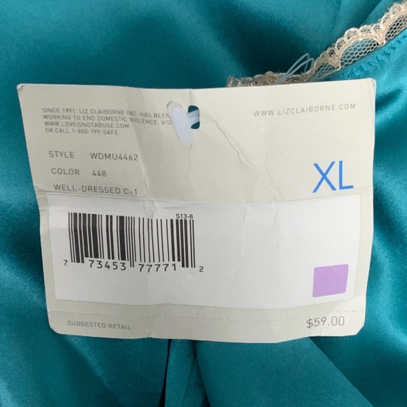 NWT LIZ CLAIBORNE , SIZE XL - Picture 2 of 4